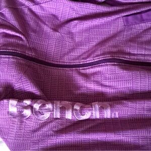 Bench Deep Purple Zip-Up sweater